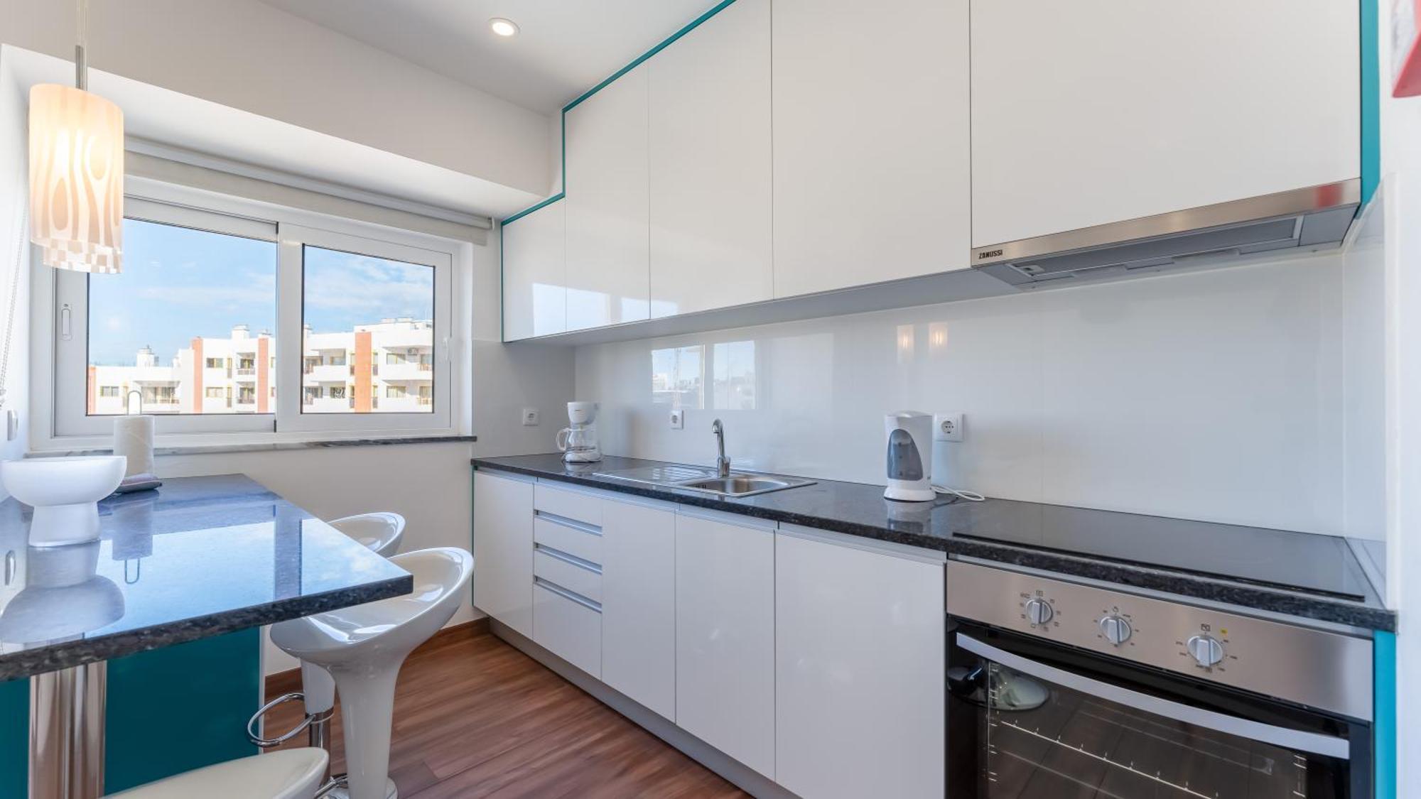 Serene Blue 1 Bdr Flat With Balcony By Lovelystay Apartment *